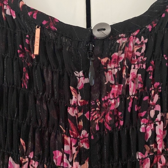 Misa Collection Roisin Dress in Berry Floral Size Large Revolve - Picture 12 of 16